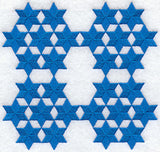 Seven Sisters Quilt Block - 4 Block Lg