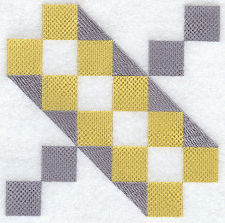 Jacob's Ladder Quilt Block - Lg