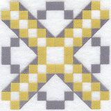 Jacob's Ladder Quilt Block - 4 Block Lg