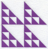 Birds in the Air Quilt Block - 4 Block Lg