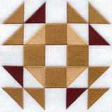 Crown of Thorns Quilt Block - Lg