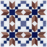 Stepping Stones Quilt Block - 4 Block Lg