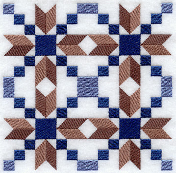 Stepping Stones Quilt Block - 4 Block Lg