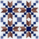 Stepping Stones Quilt Block - 4 Block Lg