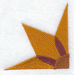 Kansas Sunflower Quilt Block - Quarter Lg