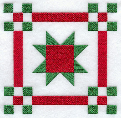 Mother's Fancy Quilt Block - Lg