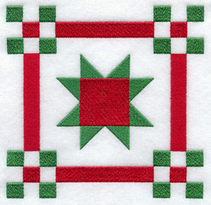 Mother's Fancy Quilt Block - Lg