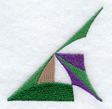 Bay Leaf Quilt Block - Quarter Lg