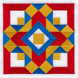 Church Windows Quilt Block - Lg