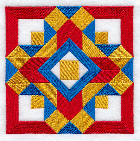 Church Windows Quilt Block - Lg