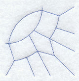 Caesar's Crown Quilting Quarter Square (Double Run)