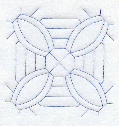 Job's Tears Quilting Square (Double Run)