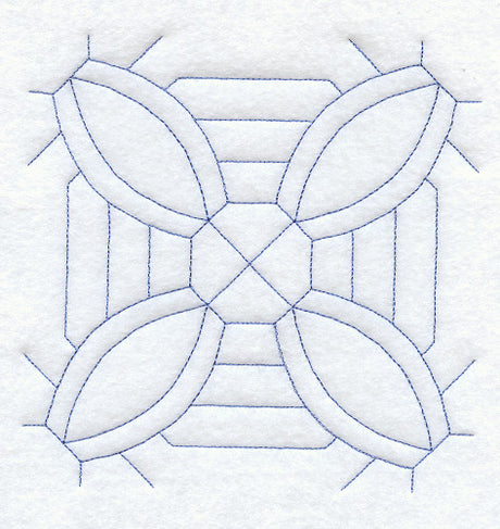 Job's Tears Quilting Square (Double Run)