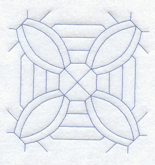 Job's Tears Quilting Square (Double Run)