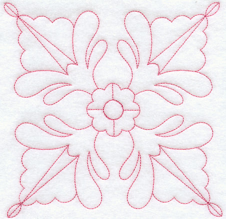 Indiana Rose Quilting Square (Double Run)