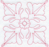 Indiana Rose Quilting Square (Double Run)