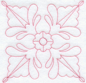 Indiana Rose Quilting Square (Double Run)