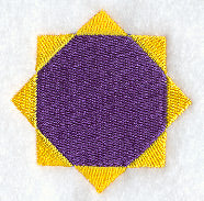 Feathered Star Quilt Corner - Lg