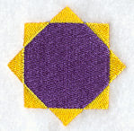 Feathered Star Quilt Corner - Lg