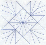Evening Star Quilting Square (Double Run)