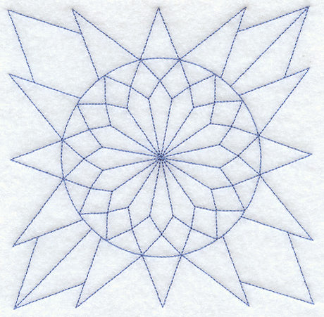 Wyoming Patch Quilting Square (Double Run)