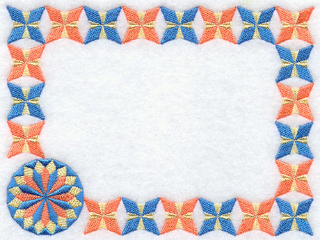 Wyoming Patch Quilt Block Label - Lg