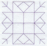 Arkansas Crossroads Quilting Square (Double Run)