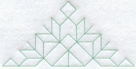 Friendship Star Quilting Half Square (Double Run)