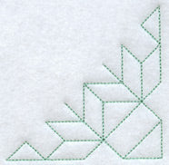 Friendship Star Quilting Quarter Square (Double Run)