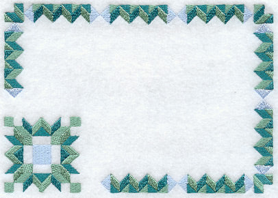 Friendship Star Quilt Label - Lg