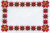 Double Poppy Quilt Label - Lg