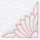 Sunflower 1 Quilting Quarter Square (Double Run)