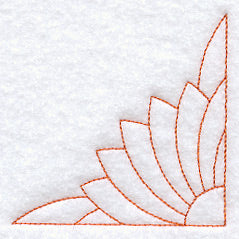 Sunflower 1 Quilting Quarter Square (Double Run)