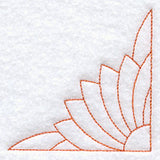 Sunflower 1 Quilting Quarter Square (Double Run)