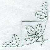 Flower Reel Quilting Quarter Square (Double Run)