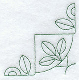 Flower Reel Quilting Quarter Square (Double Run)