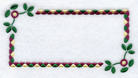 Flower Reel Quilt Label - Lg