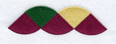 Flower Reel Quilt Border - Lg