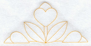 Hanover Tulip Quilting Half Square (Double Run)