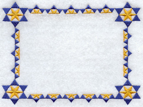 Star of the East Quilt Label - Lg
