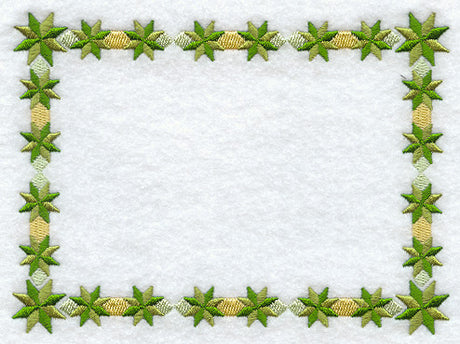 Diamonds Corners Quilt Label - Lg