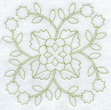 Rose of Sharon Quilting Square (Double Run)
