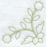 Rose of Sharon Quilting Quarter Square (Double Run)