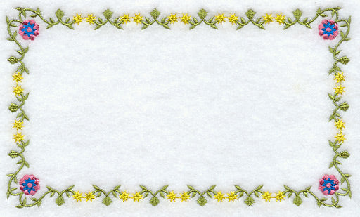 Rose of Sharon Quilt Label - Lg