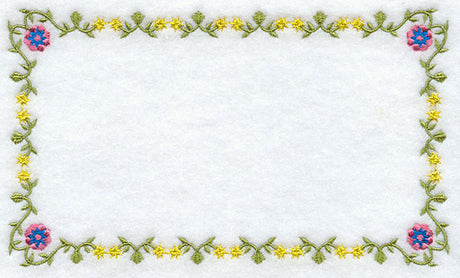 Rose of Sharon Quilt Label - Lg