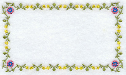 Rose of Sharon Quilt Label - Lg