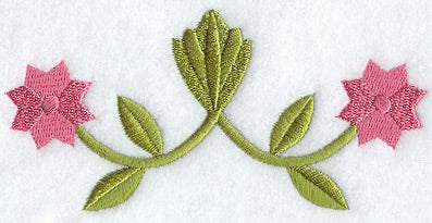 Rose of Sharon Quilt Border - Lg