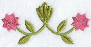 Rose of Sharon Quilt Border - Lg