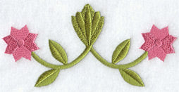 Rose of Sharon Quilt Border - Lg