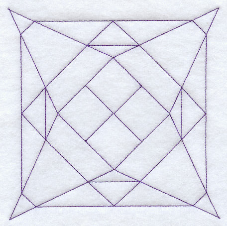 Amethyst Quilting Square (Double Run)
